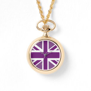 Patriottische Britse vlag Flag Watch Horloge