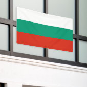Patriottische Bulgaarse Vlag Banner (Buitenkant Gebouw)