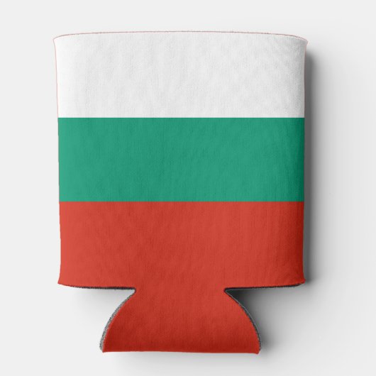 Patriottische Bulgaarse vlag Blikjeskoeler (Achterkant)