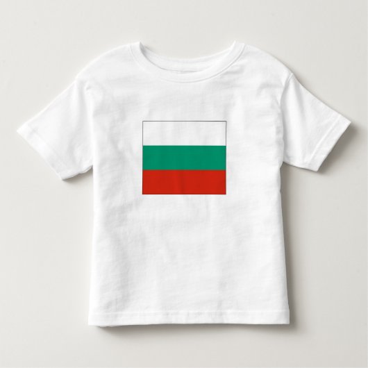 Patriottische Bulgaarse vlag Kinder Shirts (Voorkant)