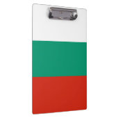Patriottische Bulgaarse Vlag Klembord (Rechts)