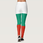 Patriottische Bulgaarse vlag Leggings (Achterkant)