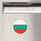 Patriottische Bulgaarse vlag Magneet (Insitu (Vaatwasser))
