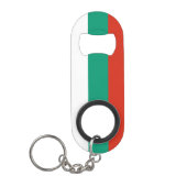 Patriottische Bulgaarse vlag Mini Flessenopener (Voorkant)