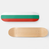 Patriottische Bulgaarse vlag Persoonlijk Skateboard (Horizontaal)