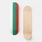 Patriottische Bulgaarse vlag Persoonlijk Skateboard (Voorkant)