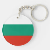 Patriottische Bulgaarse vlag Sleutelhanger (Achterkant)