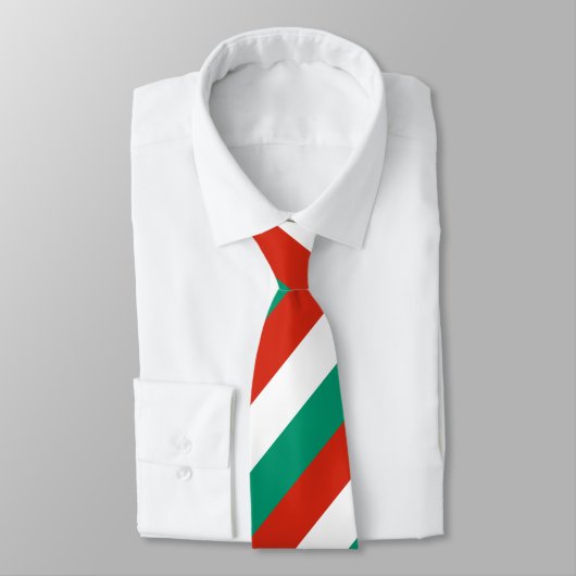 Patriottische Bulgaarse vlag Stropdas (Gebonden)