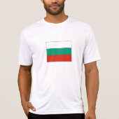 Patriottische Bulgaarse vlag T-shirt (Voorkant)