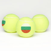 Patriottische Bulgaarse vlag Tennisballen (Multi)