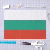 Patriottische Bulgaarse vlag Tissuepapier (Craft)