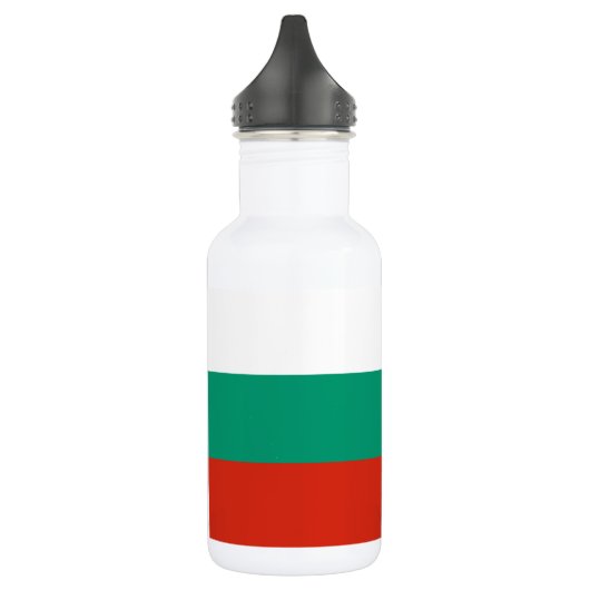 Patriottische Bulgaarse vlag Waterfles (Links)