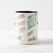 patriottische bulldog mok (Center)