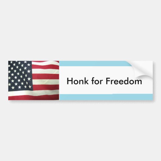 Patriottische Bumpersticker (Voorkant)