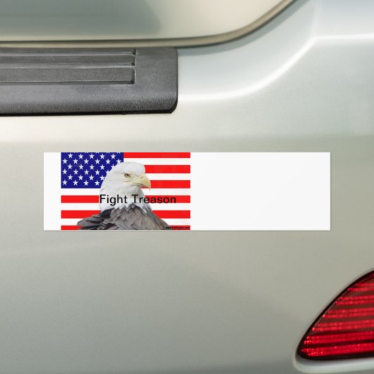 Patriottische Bumpersticker (Op auto)