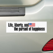 Patriottische bumpersticker (Op auto)