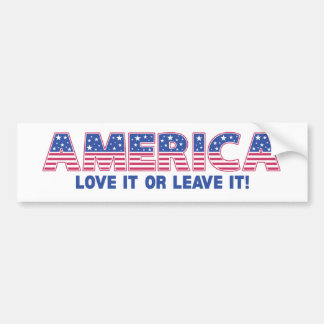 Patriottische bumperstickers