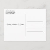 Patriottische Bunting en Stars Custom Save the Dat Aankondigingskaart (Achterkant)