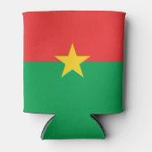 Patriottische Burkina Faso Flag Koelbox Blikjeskoeler (Voorkant)