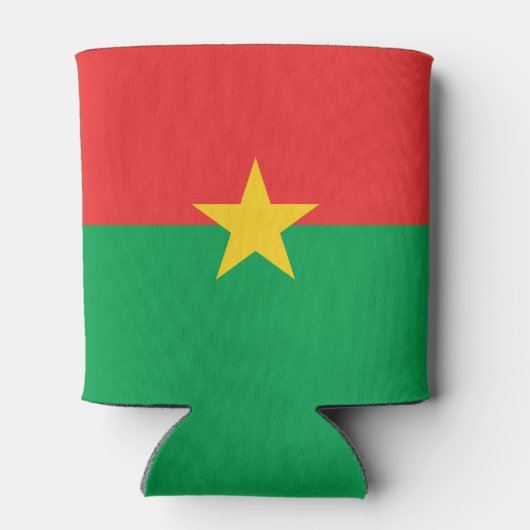 Patriottische Burkina Faso Flag Koelbox Blikjeskoeler (Achterkant)