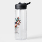 Patriottische Butterflies Waterfles (Links)