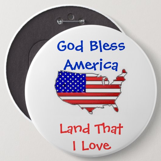 Patriottische Button (Voorkant /achterkant)