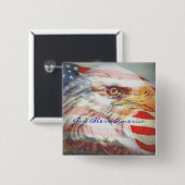 Patriottische Button (Voorkant /achterkant)