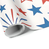 patriottische cadeauverpakking cadeaupapier (Rol Hoek)