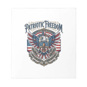 Patriottische Cajun trots vector grafische T-shirt Notitieblok