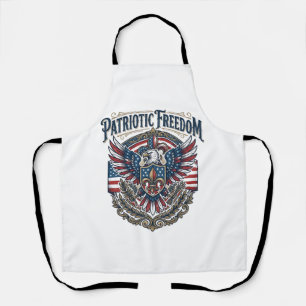Patriottische Cajun trots vector grafische T-shirt Schort