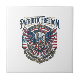 Patriottische Cajun trots vector grafische T-shirt Tegeltje