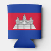 Patriottische Cambodja Vlag Can Koeler (Achterkant)