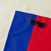 Patriottische Cambodja Vlag Strandlaken (In situ)