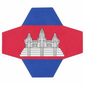 Patriottische Cambodja Vlag Voetbal (Enkel)