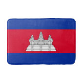 Patriottische Cambodjaanse vlag Badmat (Voorkant)