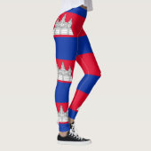 Patriottische Cambodjaanse vlag Leggings (Rechts)