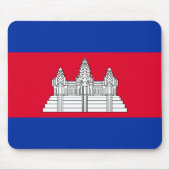 Patriottische Cambodjaanse vlag Muismat (Voorkant)
