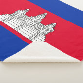 Patriottische Cambodjaanse vlag Sherpa Deken (3/4)