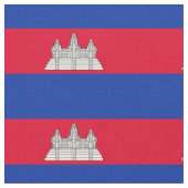 Patriottische Cambodjaanse vlag Stof (Close Up)