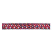 Patriottische camouflage grosgrain lint (Voorkant)