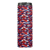 Patriottische camouflage thermosbeker (Achterkant)