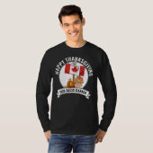 Patriottische CANADESE THANKSGIVING God zegene Can T-shirt (Voorkant volledig)