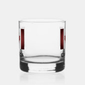 Patriottische Canadese vlag aangepaste whisky drin Whisky Glas (Links)