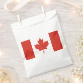 Patriottische Canadese vlag Bedankzakje (Geknipt)