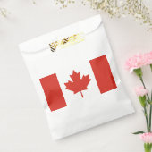 Patriottische Canadese vlag Bedankzakje (Gezegeld)