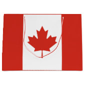 Patriottische Canadese vlag Groot Cadeauzakje (Voorkant)