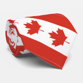 Patriottische Canadese Vlag Keel Das (Opgerold)