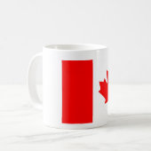 Patriottische Canadese vlag Koffiemok (Voorkant links)