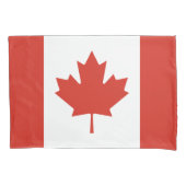 Patriottische Canadese vlag Kussensloop (Voorkant)