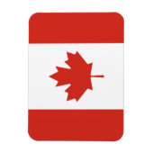Patriottische Canadese vlag Magneet (Verticaal)